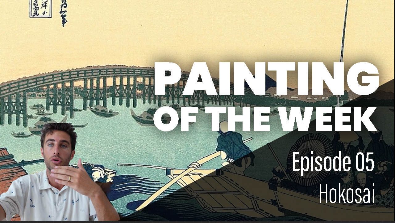 You are currently viewing Painting of the Week Episode 5 : Hokosai