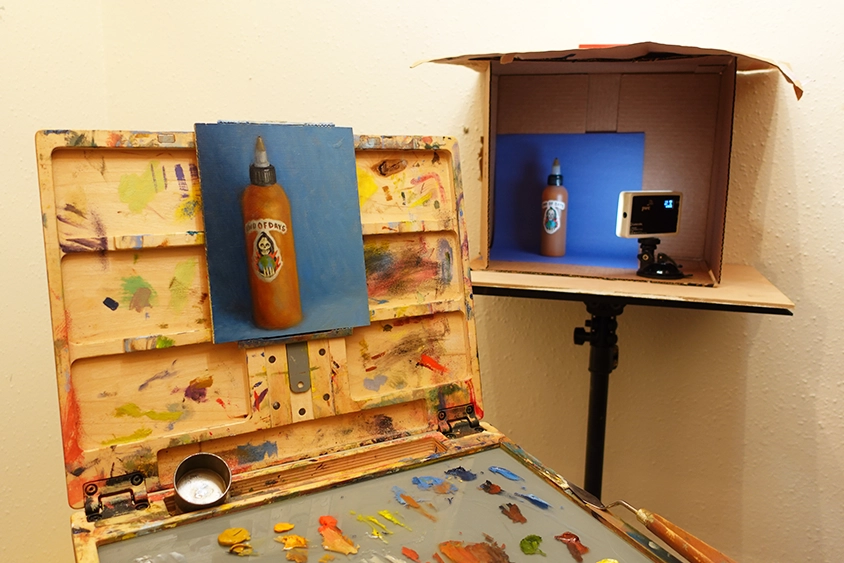 You are currently viewing Painting from Life versus Painting from a Photograph